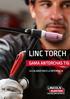 LINC TORCH GAMA ANTORCHAS TIG LA CALIDAD HACE LA DIFERENCIA.