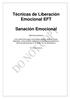 Técnicas de Liberación Emocional EFT. Sanación Emocional