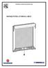 INSTRUCCIONES DE MONTAJE MOSQUITERA ENROLLABLE