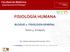 FISIOLOGÍA HUMANA BLOQUE 2. FISIOLOGÍA GENERAL. Tema 4. Sinapsis. Dra. Bárbara Bonacasa Fernández, Ph.D.