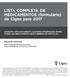 LISTA COMPLETA DE MEDICAMENTOS (formulario) de Cigna para 2017