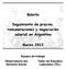Boletín. Seguimiento de precios, remuneraciones y negociación salarial en Argentina. Marzo 2012