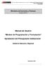 Manual de Usuario. Módulo de Programación y Formulación. Aprobación del Presupuesto Institucional