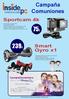 75, 239, Campaña Comuniones. Sportcam 4k. Smart Gyro x1