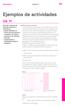 Ejemplos de actividades