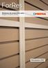 ForRes. Sistemas de protección solar Plegables, Correderas, Divisorias.