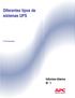 Diferentes tipos de sistemas UPS