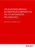 APLICACIONES BÁSICAS DE IDENTIDAD CORPORATIVA DEL AYUNTAMIENTO DE ZARAGOZA. (Mini manual septiembre 2013)