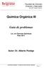 Química Orgánica III. Guía de problemas