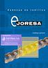 La cadena de rodillos y elementos que la componen 5. Datos necesarios para solicitar una cadena 6. Cadenas de rodillos Serie ISO 606 8