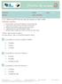 I Parte. Selección única. (6 puntos) Leo cada oración y marco con una (X) la respuesta correcta.