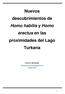 Nuevos descubrimientos de Homo habilis y Homo erectus en las proximidades del Lago Turkana