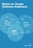 Máster en Terapia Sistémica-Relacional