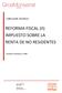 REFORMA FISCAL (II) IMPUESTO SOBRE LA RENTA DE NO RESIDENTES