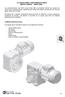 14. REDUCTORES Y MOTORREDUCTORES SINFIN CORONA SERIE 2000