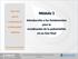 Módulo 1. Introducción a los fundamentos. para la. erradicación de la poliomielitis en su fase final. Fase Final. para la.