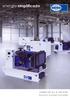 energía simplificada GAMA DE 8,5 A 340 KVA Rendimiento I Durabilidad I Funcionalidad www,fgwilson,com