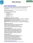 Ficha Técnica. El limpiador industrial Green Solutions es un producto para trabajos pesados, formulado para realizar tareas de limpieza difíciles.