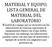 MATERIAL Y EQUIPO. LISTA GENERAL DE MATERIAL DEL LABORATORIO El material y equipo que se encuentra en los laboratorios de Ciencias representa el
