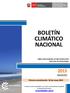 CLIMÁTICO BOLETÍN NACIONAL MARZO. Próxima actualización: 10 de mayo DIRECCIÓN GENERAL DE METEOROLOGÍA Dirección de Climatología