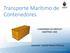 Transporte Marítimo de Contenedores
