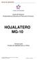 HOJALATERO MG-10. Canal de Panamá Vicepresidencia Ejecutiva de Recursos Humanos. Temario para Prueba de Habilidad para un Oficio