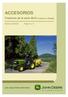 ACCESORIOS Tractores de la serie 5015 Fruteras & viñedos