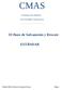 CMAS. El Buzo de Salvamento y Rescate ESTÁNDAR. Confederación Mundial. De Actividades Subacuáticas