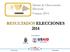 Misión de Observación Electoral 9 marzo 2014 RESULTADOS ELECCIONES 2014