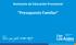 Seminario de Educación Previsional. Presupuesto Familiar