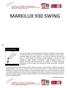 MARKILUX 930 SWING. markilux 930 Swing