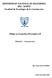 UNIVERSIDAD NACIONAL DE INGENIERIA UNI - NORTE Facultad de Tecnología de la Construcción. Dibujo y Geometría Descriptiva II