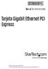 Tarjeta Gigabit Ethernet PCI Express