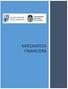 MATEMATICA FINANCIERA