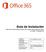 Guía de Instalación. Office 365 ProPlus ofrece acceso a la versión más reciente de office, en hasta 15 dispositivos.