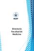 Directorio Facultad de Medicina