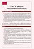 CARTA DE SERVICIOS Área de Investigación y Política Científica