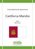 Convocatoria de oposiciones. Castilla-La Mancha (Resumen)