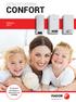 CATÁLOGO GENERAL CONFORT. Febrero Productos diseñados y fabricados en ESPAÑA