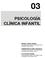 PSICOLOGÍA CLÍNICA INFANTIL