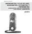 ANEMÓMETRO, FLUJO DE AIRE, HIGRÓMETRO, FOTÓMETRO Y TERMÓMETRO ANEMOMETER, AIRFLOW, HYGROMETER, LIGHT METER, THERMOMETER LM-8010