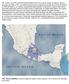 TÉL TRAZA ARRIBA muestra el grado del imperio azteca (púrpura), con el territorio de Tlaxcalan en el centro.