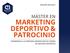 MARKETING DEPORTIVO & PATROCINIO