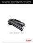 INSTRUCCIONES DE REMANUFACTURACIÓN DEL CARTUCHO TÓNER HP PRO 400 M401 MFP M425 CF-280A/X