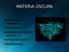 MATERIA OSCURA. Motivos de su existencia Distribución Candidatos a materia oscura Formas de medida Conclusiones