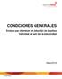 CONDICIONES GENERALES