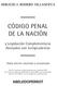 CÓDIGO PENAL DE LA NACIÓN