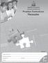 Pruebas Formativas Mensuales. Año Nombre del alumno/a: Nombre del maestro/a: 3 er. grado. Escuela: grado
