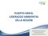 PUERTO ARICA: LIDERAZGO AMBIENTAL EN LA REGIÓN. Rodolfo Barbosa Barrios Gerente General Empresa Portuaria Arica