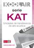 serie KAT Unidades de transferencia de aire acústica